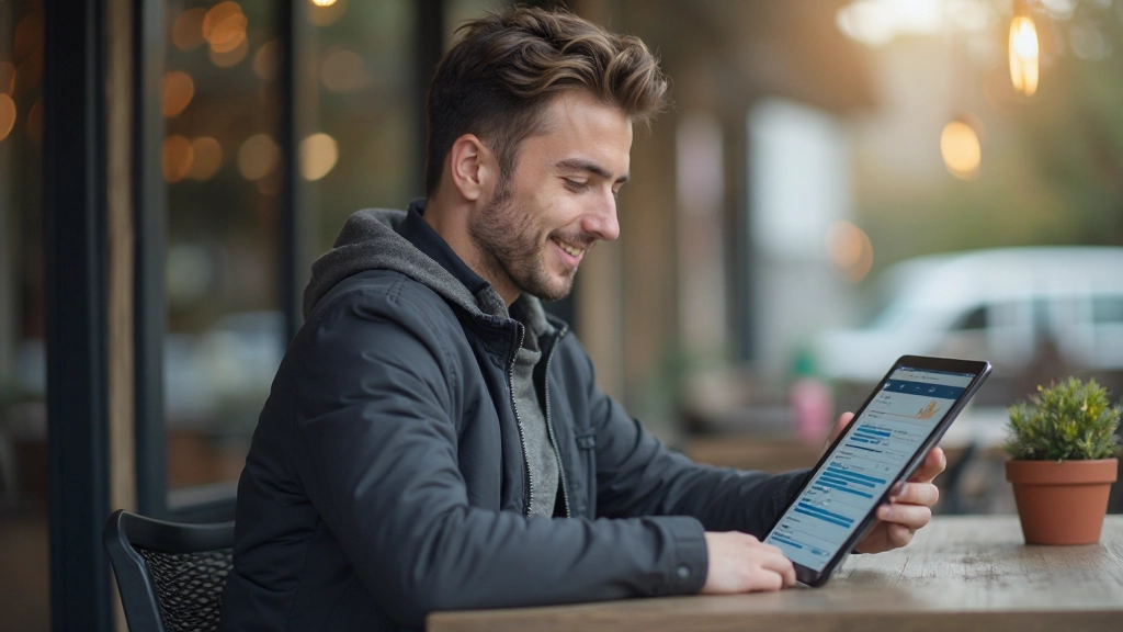 Пара просматривает семейный бюджет с документами и калькулятором на столе в гостиной